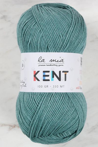 La Mia Yarn Ață de tricotat manual La Mia Kent Green - L131