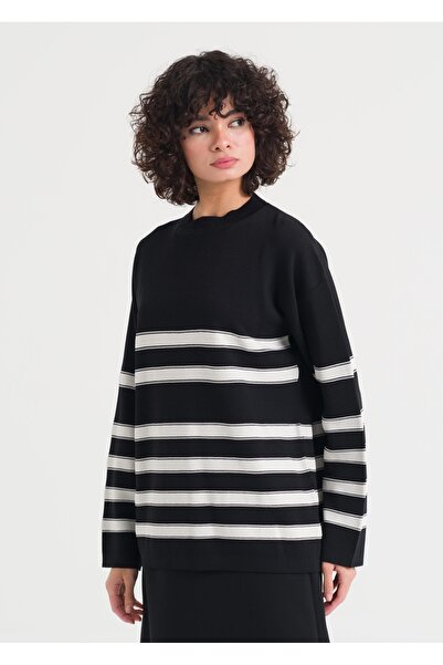 Armağan 1001 Çizgili Triko Kazak