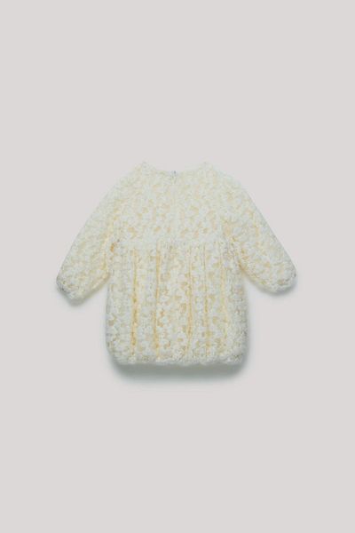 GB Baby BG Store Baby Girl Ecru Dress