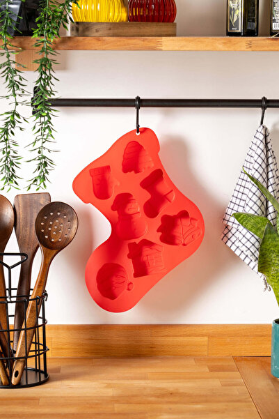 FH finehome Xmas Christmas Silicone Christmas Cookie Mold