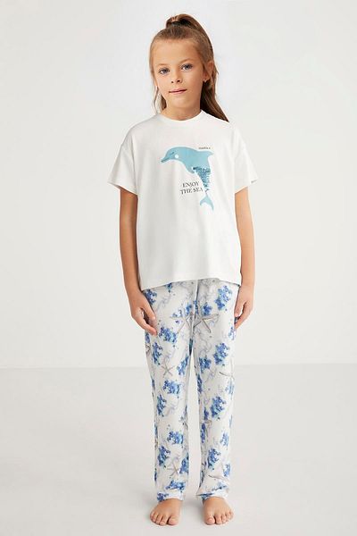 Nautica Pajama Suit with Soft Texture-G719