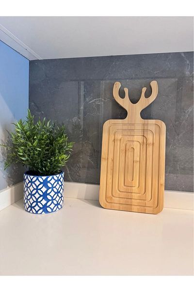 bimbambom Wooden Deer Presentation Board,Bamboo Deer Cutting Board