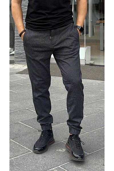ACTUAL Men's Jogger Pants 1521-Black