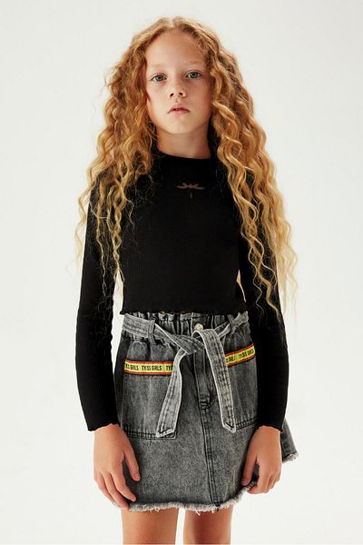 Tyess Fusta de blugi pentru fete BG Store 23FW0TJ4308