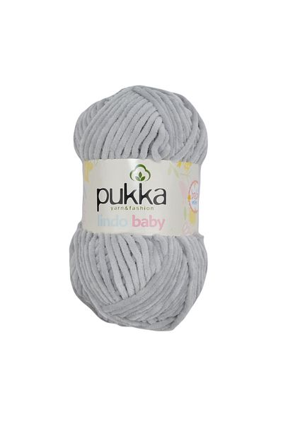 Pukka Lindo Baby Velvet - Rope Light Gray 70942