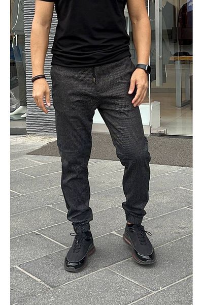 ACTUAL Men's Jogger Pants 1521-Black