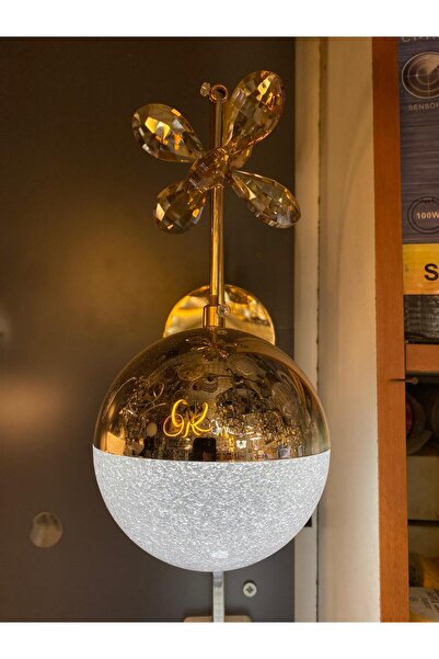 Retro TOPLU GOLD KAPLAMA LEDLİ APLİK