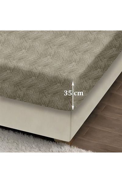 Evim Always Dark - Set cearșafuri pentru o singură dimensiune 100x200+35cm 50x70cm din bumbac