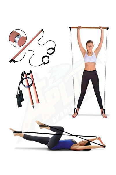 AVESSA Squat Pilates Jimnastik Egzersiz Çubuğu Portable Studio Squat Barı Gym