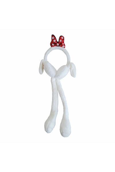 Aware Time Children's Plush Figured Movable Ear Movable Sound Winter Earmuff