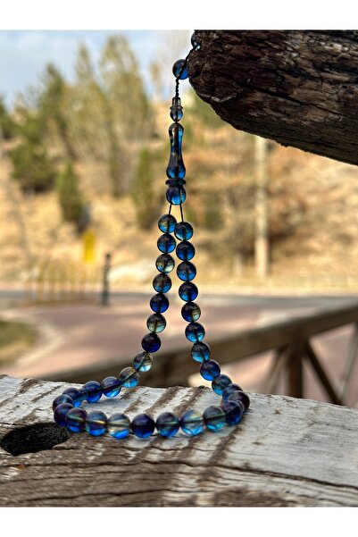 TESBİHSARAYI Rozariu de lungimea mâinii din chihlimbari de foc