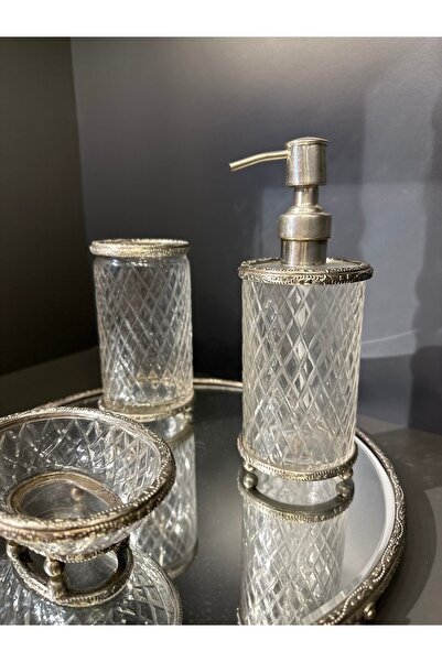 LAMEDORE Silver Banyo Seti