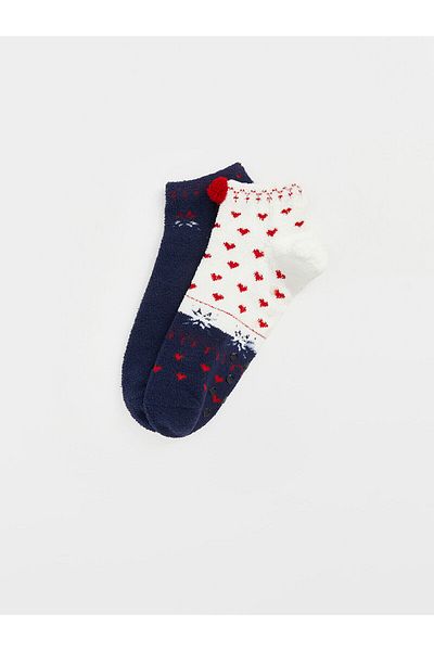 LC Waikiki Lcwk шарени дамски домашни чорапи 2 бр