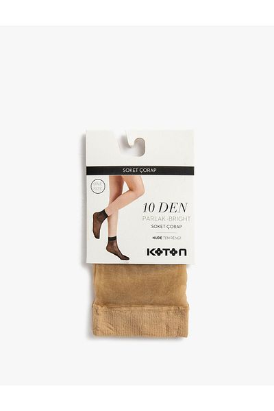 Koton 10 Den Shiny Tulle Socks