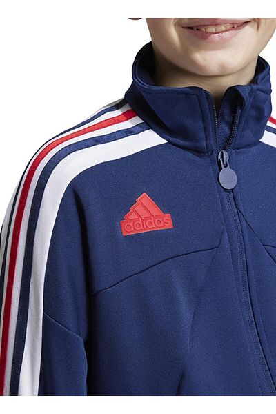 adidas بدلة رياضية للأطفال باللون الأزرق الداكن من NP TTOP