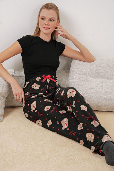 Bigdart Pantaloni de pijama cu model 4323 negri