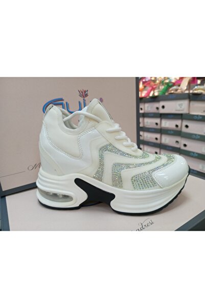 Guja 24y300   taşlı sneaker spor ayakkabı
