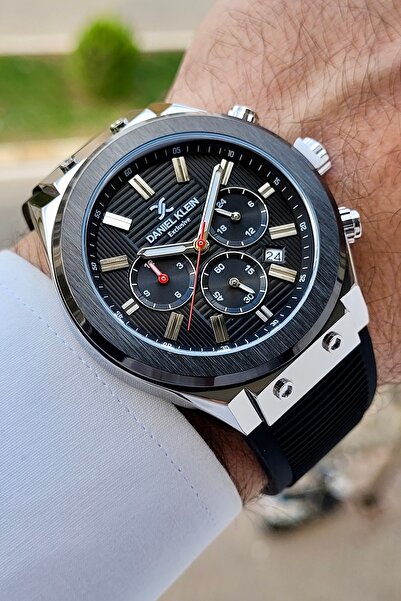 Daniel Klein Kasası Gri Kordonu Siyah Renk Ayarlanabilir Kordonlu Garantili E...