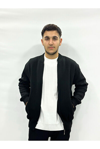 ZENELLİ Сталева в'язана трикотажна куртка