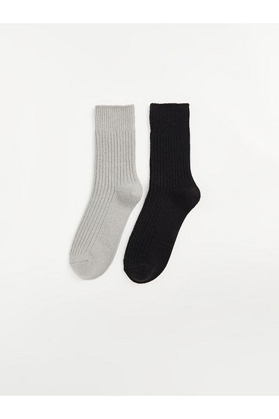 LC Waikiki Lcw Women's Flat Socks 2 Pack
