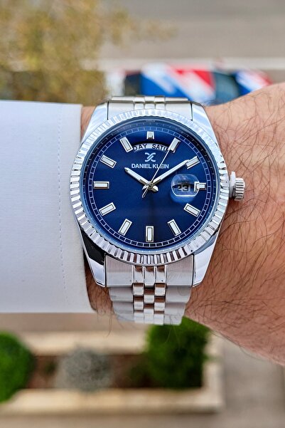 Daniel Klein Kadranı Lacivert Kordonu Metalik Renk 2 Yıl Garantili Fonksiyonl...