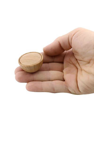 Badem10 Mâner cu buton din polimer de pian Mobilier din nuc Sertar Bucătărie Dulap Mâner dulap Mâner