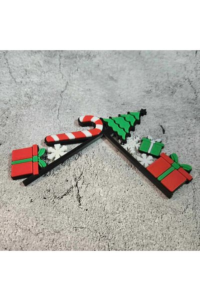 poptoons Christmas Themed Key Ornament