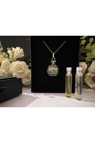 woolyball Aromatherapy Necklace Pandula Diffuser/ Magic Lamp