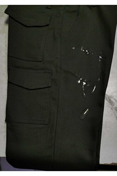 BeyzDenim Dark Green Power Lycra Αδιάβροχο - Personality Thermal Stand και παντελόνι πεζοπορίας