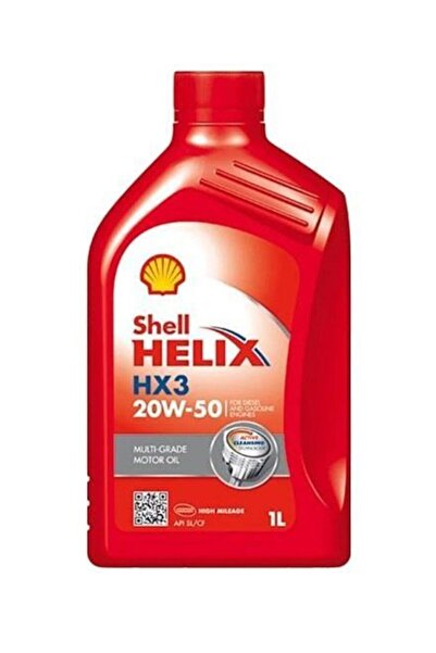 SHELL Advance 20w50 4t 1 Litre - Kırmızı Kutu Motosiklet Yağı