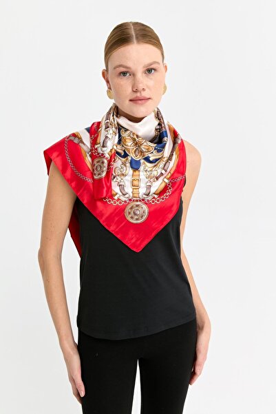 Desen Triko Шарф з шовку спеціального дизайну - модель 06