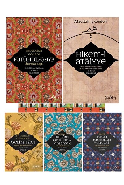 Sufi Kitap Hikemi Ataiyye Şerhi,Fütuhul Gayb,Kuranı Okumak ve Anlamak,Gelin T...