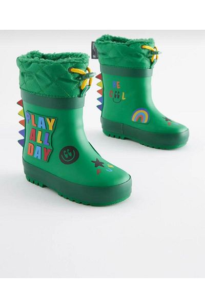 Next Thermal Thinsulate ™   Lined Green Boots