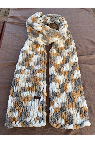 SİHİRLİ ELLER Puffy atkı