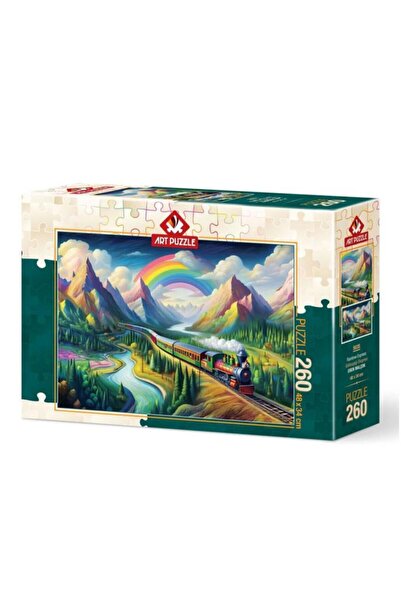 Tıfıl Toys Gökkuşağı Ekspresi - 260 Parça Eğitici Puzzle