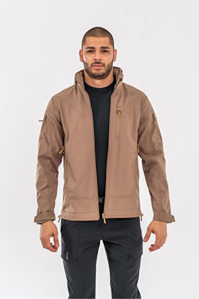 Combat Tactical Outdoor Tactical Water and Windproof Softjell Coat Biker Jacket - 305C