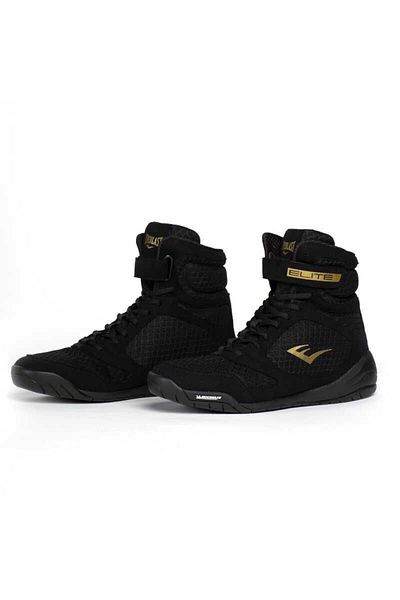 EVERLAST Elite 2 Black Boxing Shoes - P 00003258 -Bk