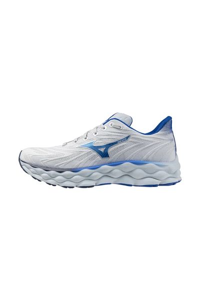 MIZUNO Wave Sky 8 Men's Running Shoes - White and Blue