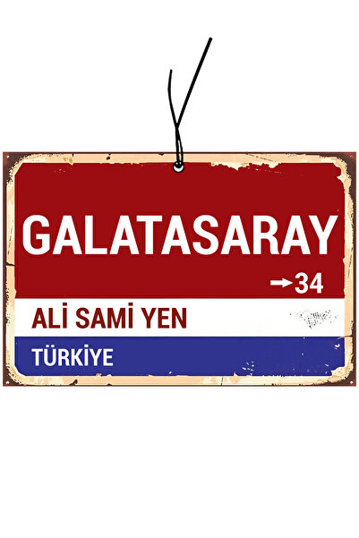 PABALAS Tabela Tasarımlı Dekoratif Oto Araç Kokusu ve Aksesuarı