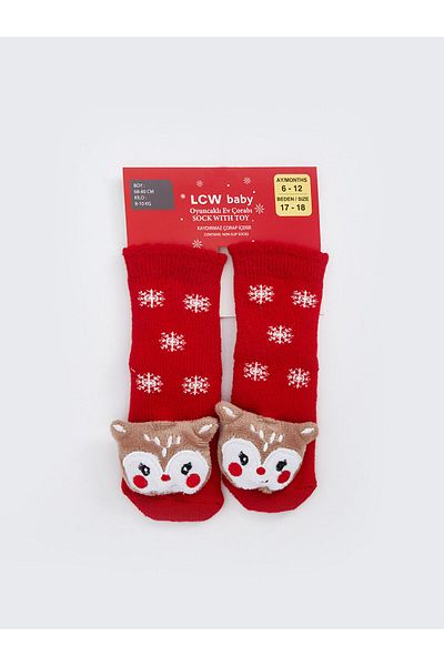 LC Waikiki LCW baby Printed Baby Girl Home Socks