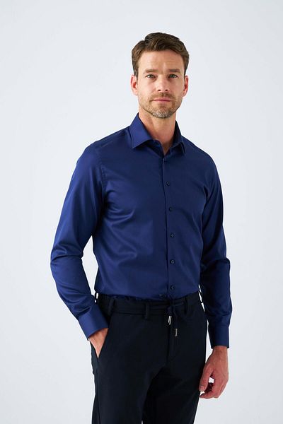 Paşahan Ανδρικό πουκάμισο Classic Collar 100% Cotton Comfort Fit