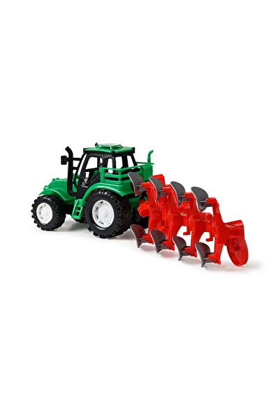 Doğan Oyuncak Dünyası Plow tractor set - motor toys - farm set - tractor toys - farm toys