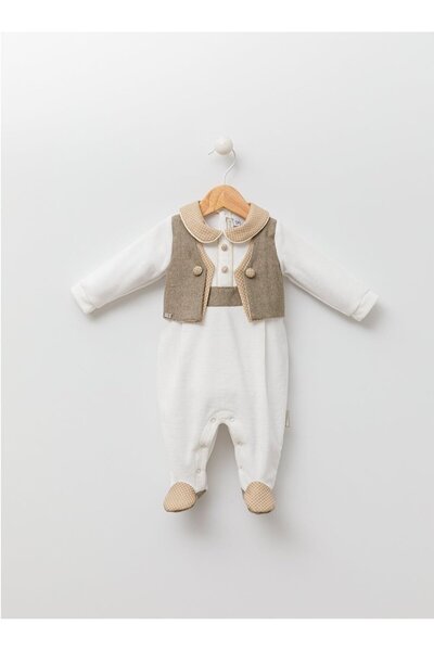 Babydola Küçük Yakışıklı Erkek Bebek Tulum