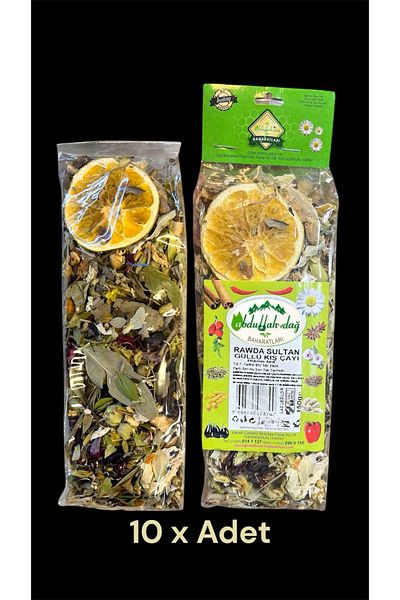 ABDULLAH DAĞ Hatay Local Herbal Mixed Winter Tea 150 g X 10 Pieces