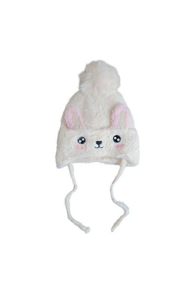 Aware Time 4-8 Years Old Children's Plush 3D Beanie with Fleece Inside