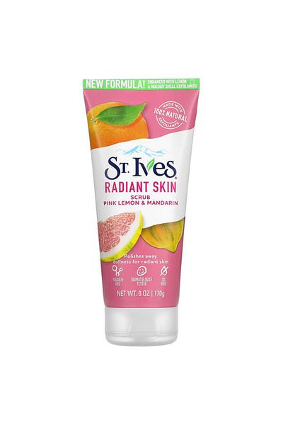 St. Ives - Lemon and Mandarin Facial Scrub - 170Gm