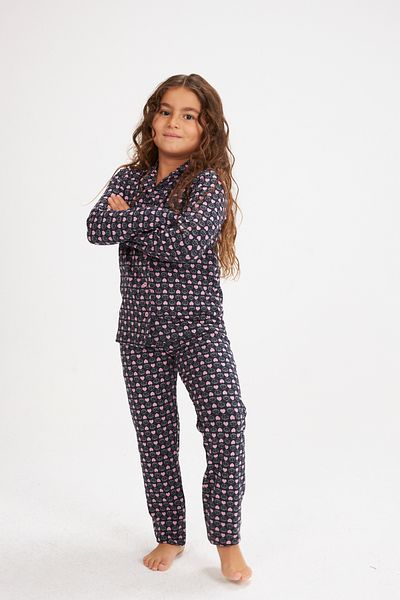LILIAN Set de pijamale pentru fete Catty