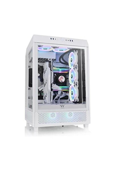THERMALTAKE The Tower 500 Snow White (wei√ü, Tempered Glass)