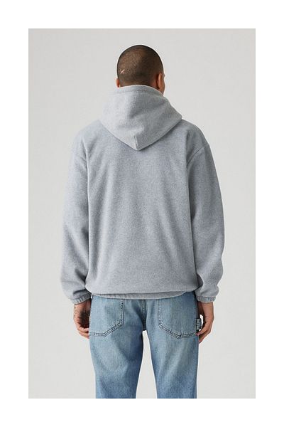 Levi's Ανδρικά φούτερ Fleece Fleece - Mid Tone Grey, H Dyarnitik, BB Tab A9454-0001