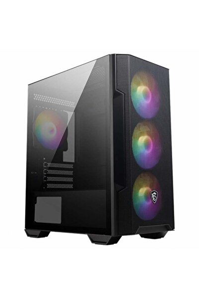 MSI MAG FORGE M100R 4X120mm ARGB mATX GAMING KASA